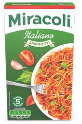 MIRACOLI KIT Spaghetti Italiano 5P 610.4G  image